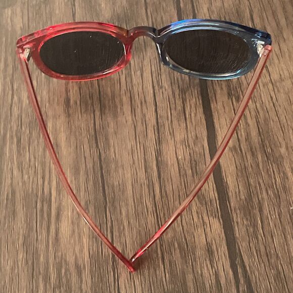 Retro Style Classic Sunglasses Patriotic Men Women Eyewear Hipster Nerdy UV 100% - Picture 6 of 7